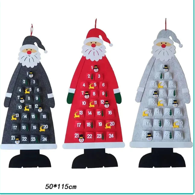 DIY 3D Felt Christmas Tree Craft Kit