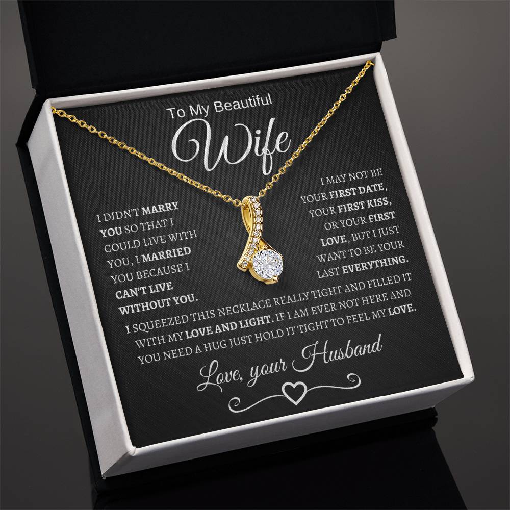 To My Beautiful WIfe | Alluring Beauty Necklace | BWS