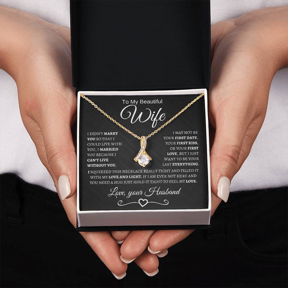 To My Beautiful WIfe | Alluring Beauty Necklace | BWS