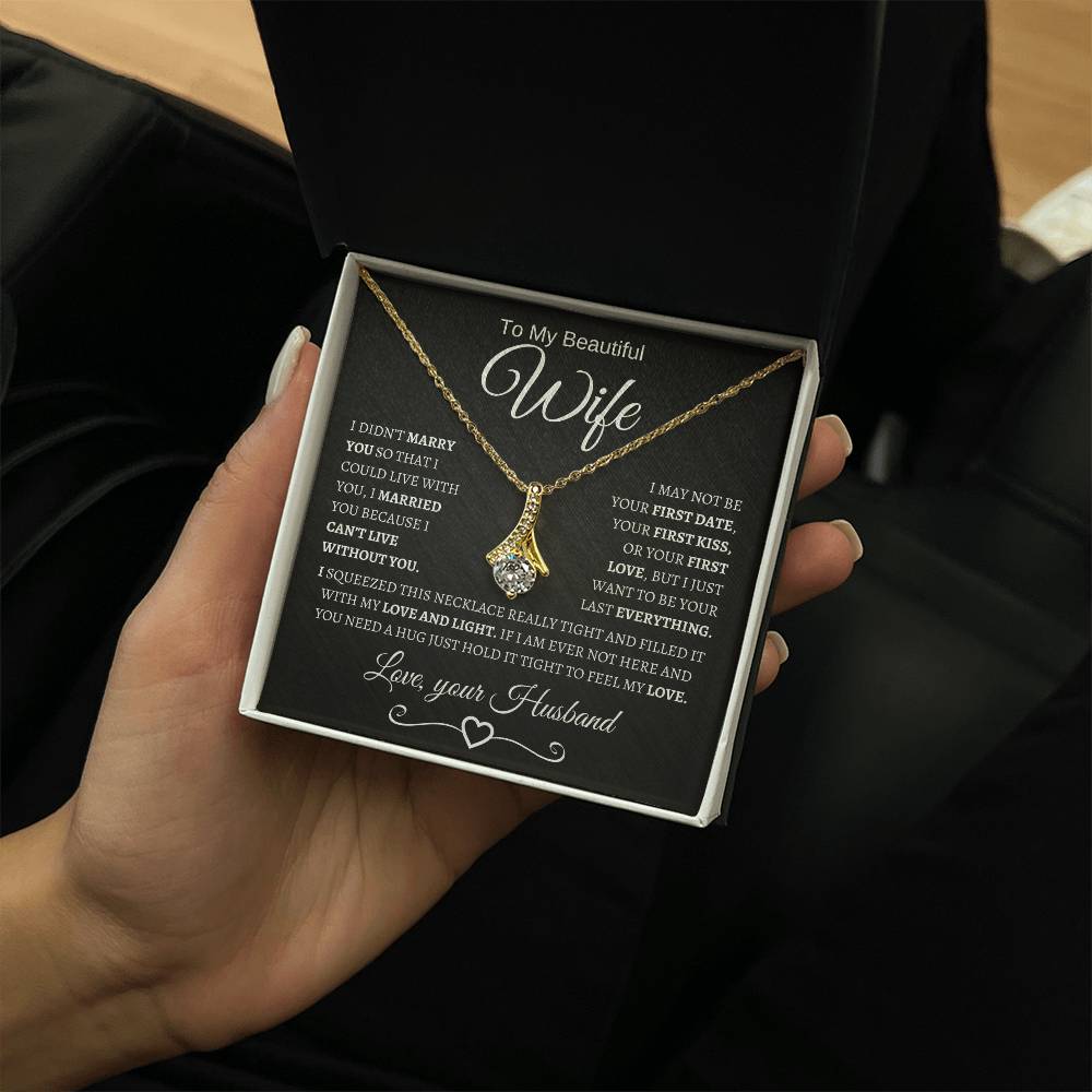 To My Beautiful WIfe | Alluring Beauty Necklace | BWS