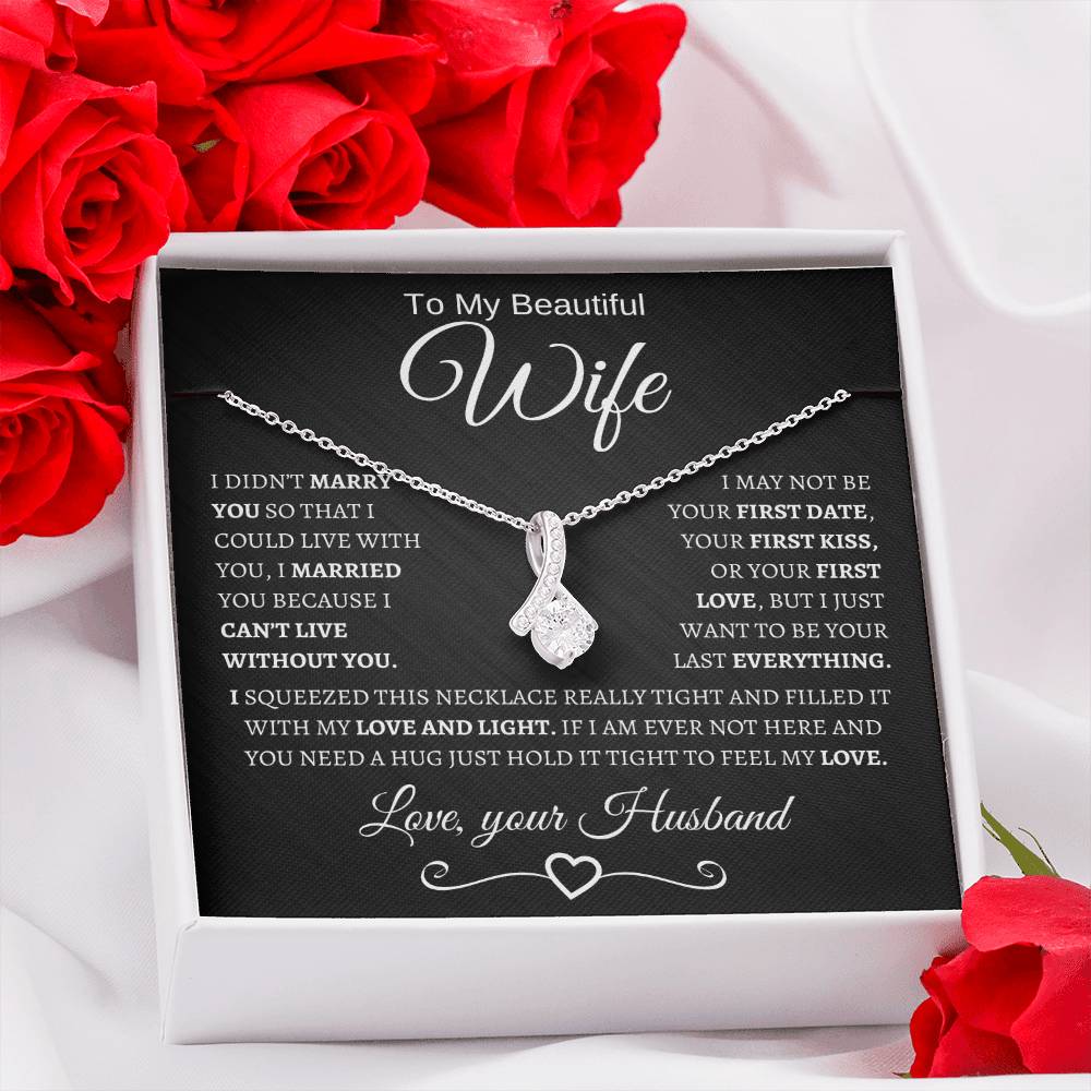 To My Beautiful WIfe | Alluring Beauty Necklace | BWS