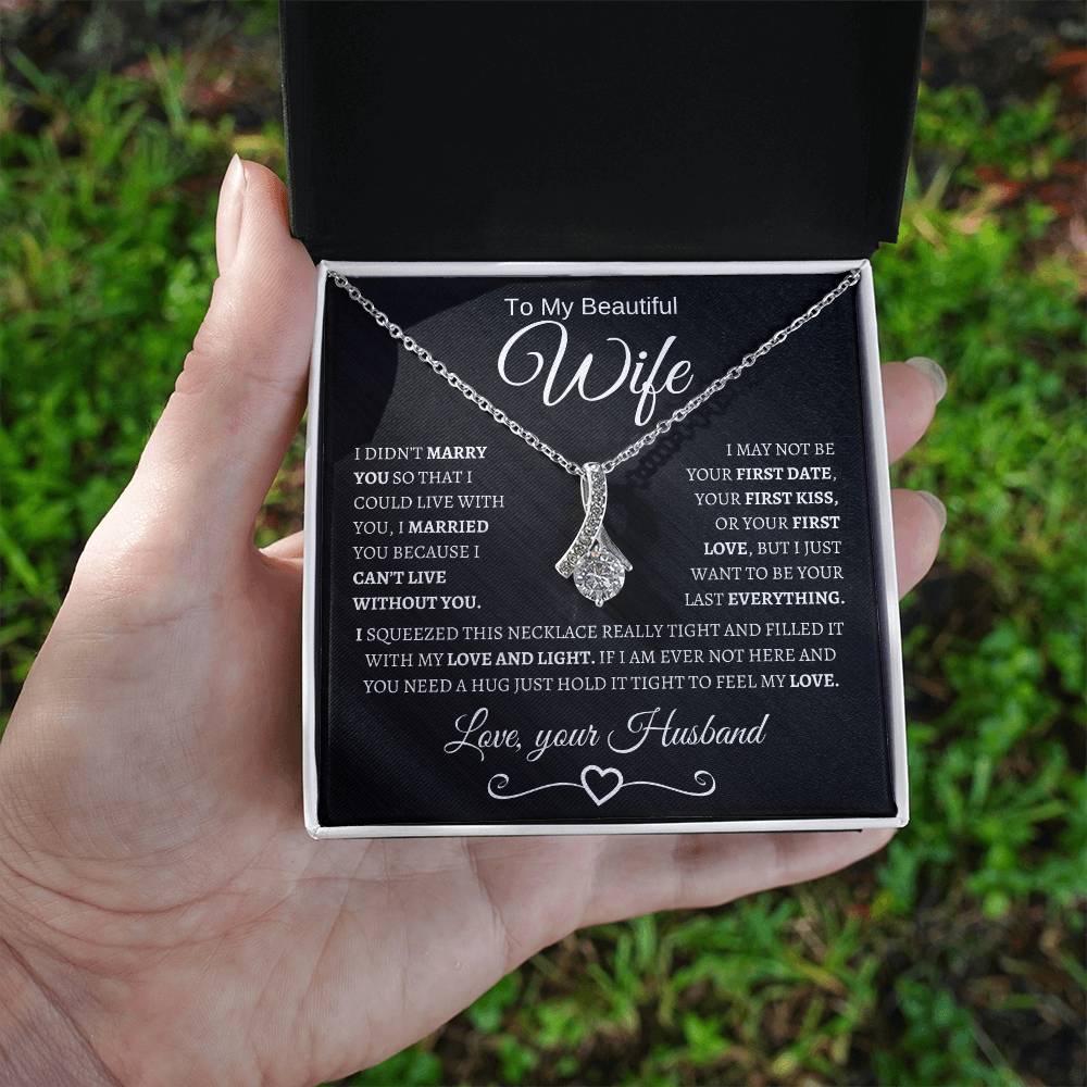 To My Beautiful WIfe | Alluring Beauty Necklace | BWS