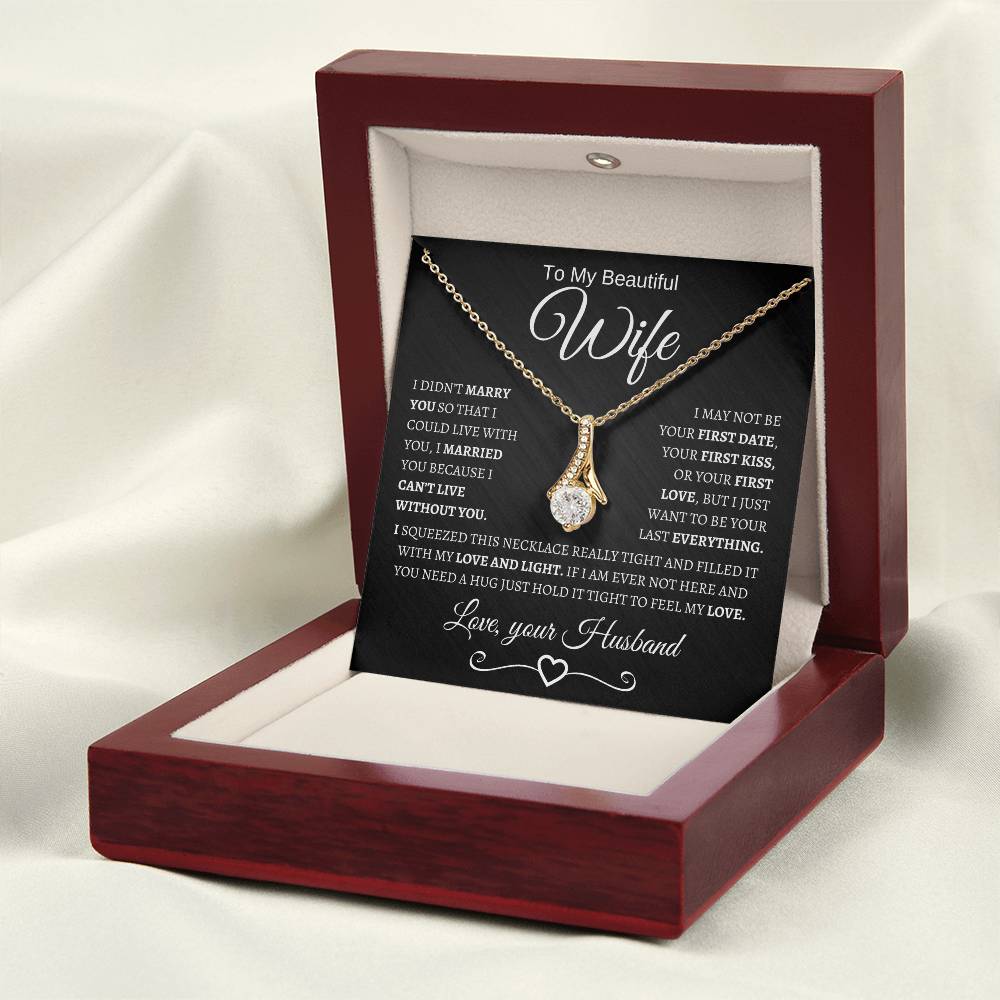 To My Beautiful WIfe | Alluring Beauty Necklace | BWS