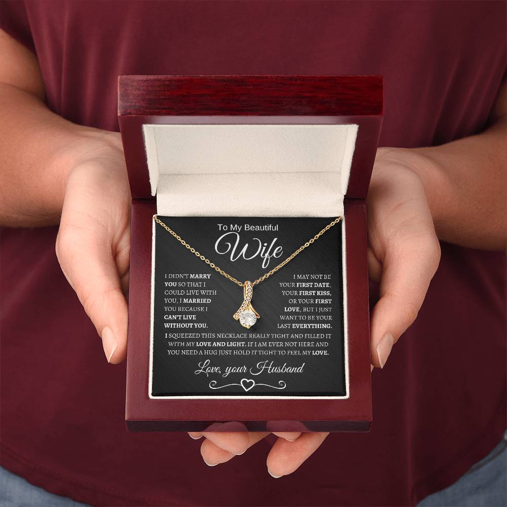 To My Beautiful WIfe | Alluring Beauty Necklace | BWS