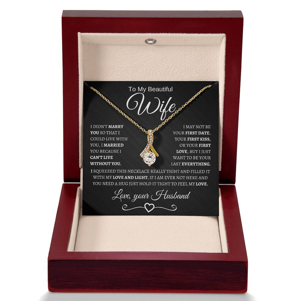 To My Beautiful WIfe | Alluring Beauty Necklace | BWS