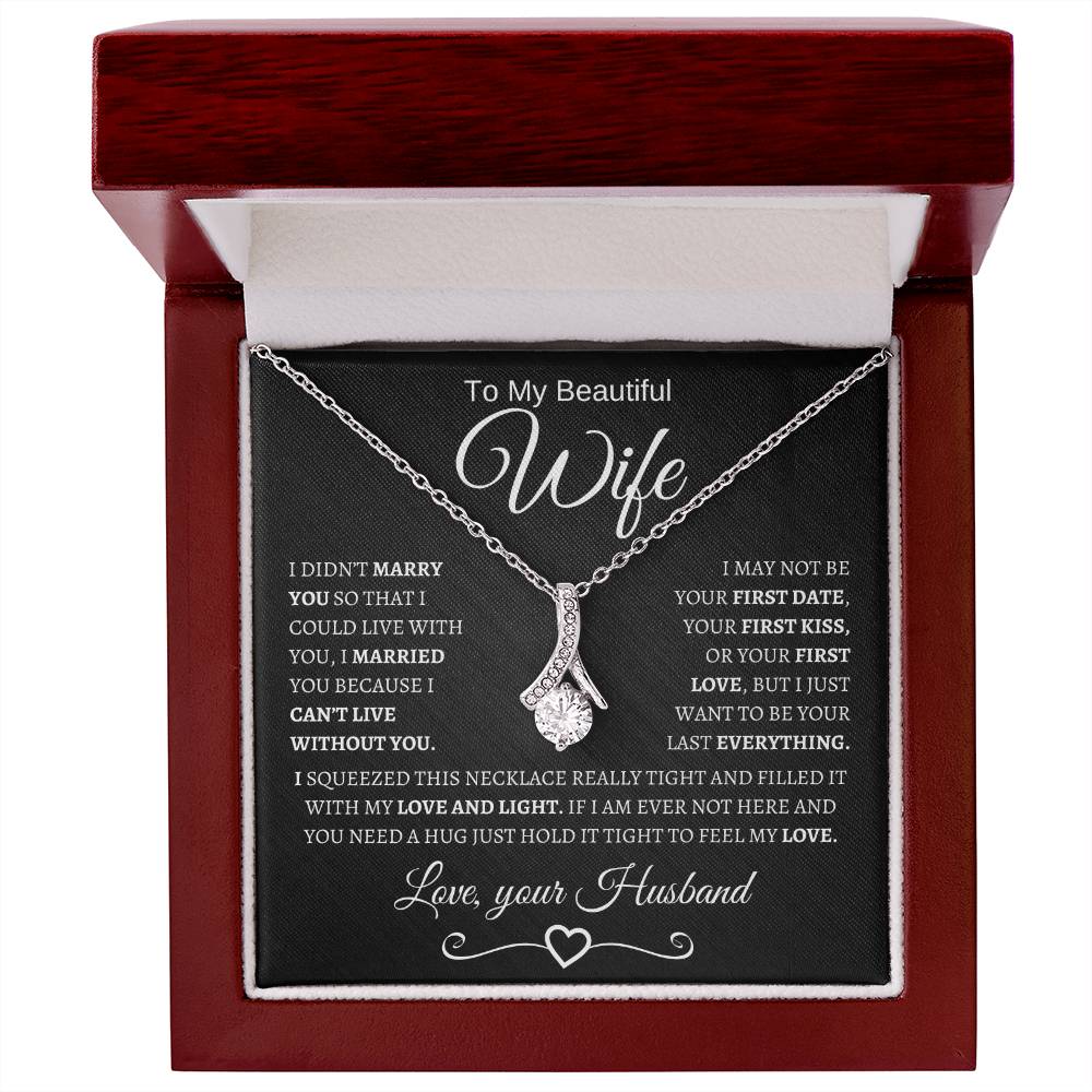 To My Beautiful WIfe | Alluring Beauty Necklace | BWS
