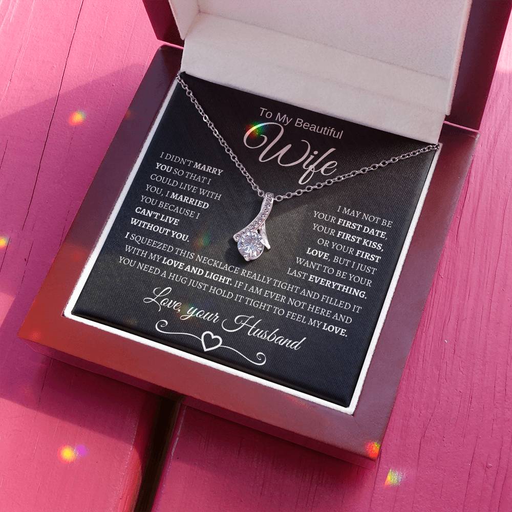 To My Beautiful WIfe | Alluring Beauty Necklace | BWS
