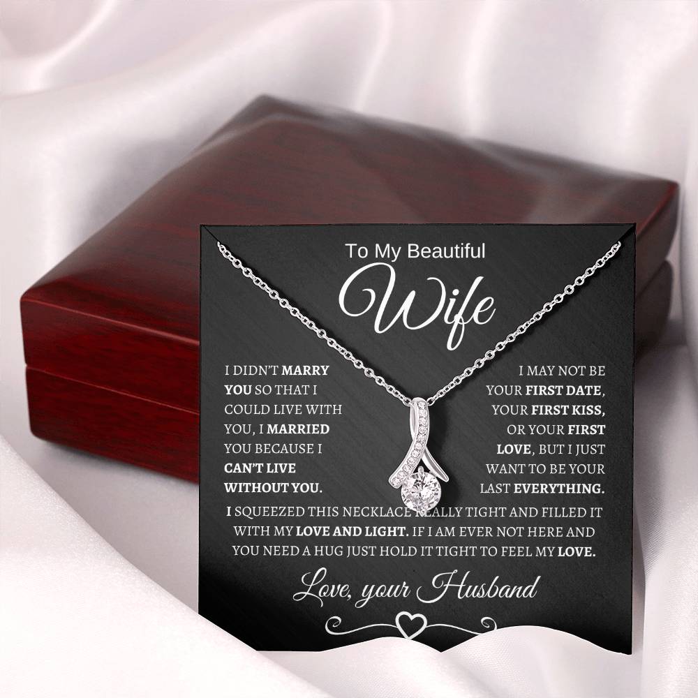 To My Beautiful WIfe | Alluring Beauty Necklace | BWS