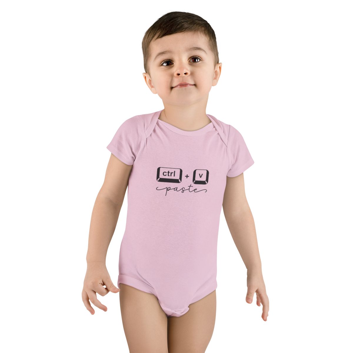CTRL + V Baby Onesie® – The Paste to Dad’s Copy (Matching Family Outfit!)