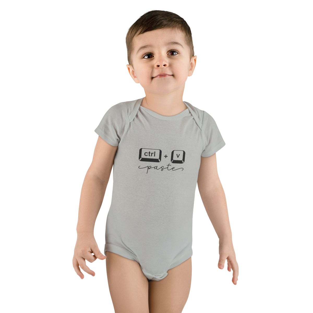 CTRL + V Baby Onesie® – The Paste to Dad’s Copy (Matching Family Outfit!)
