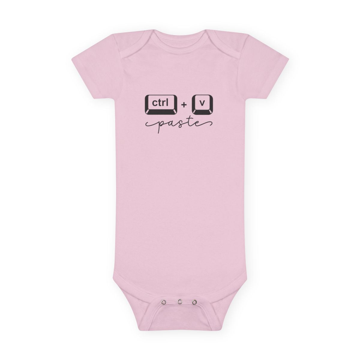 CTRL + V Baby Onesie® – The Paste to Dad’s Copy (Matching Family Outfit!)