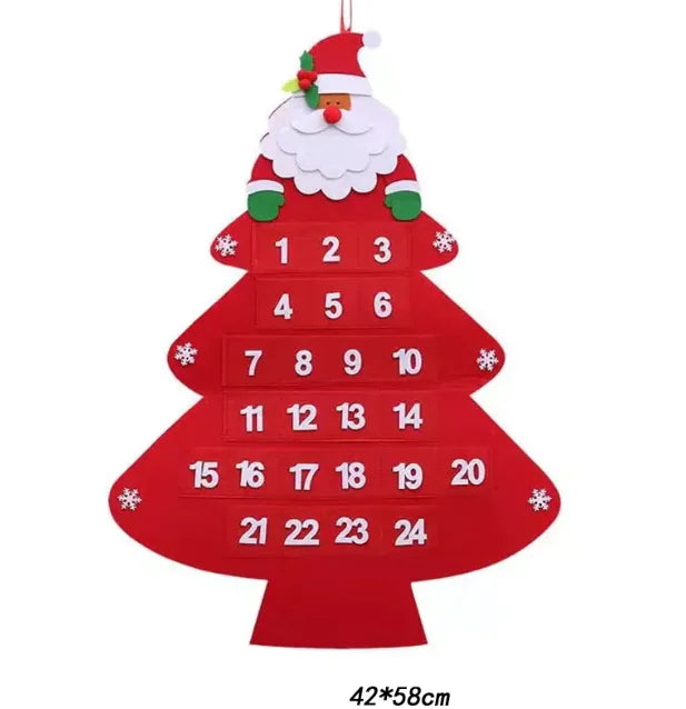 DIY 3D Felt Christmas Tree Craft Kit