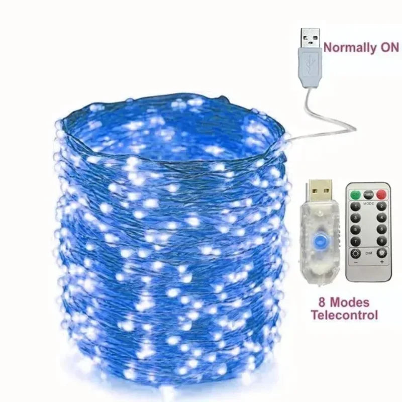 WarmGlow LED Fairy String Lights