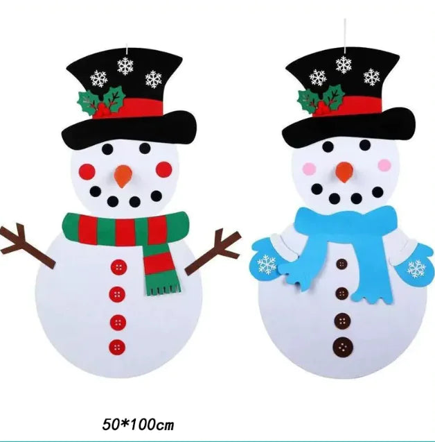 DIY 3D Felt Christmas Tree Craft Kit
