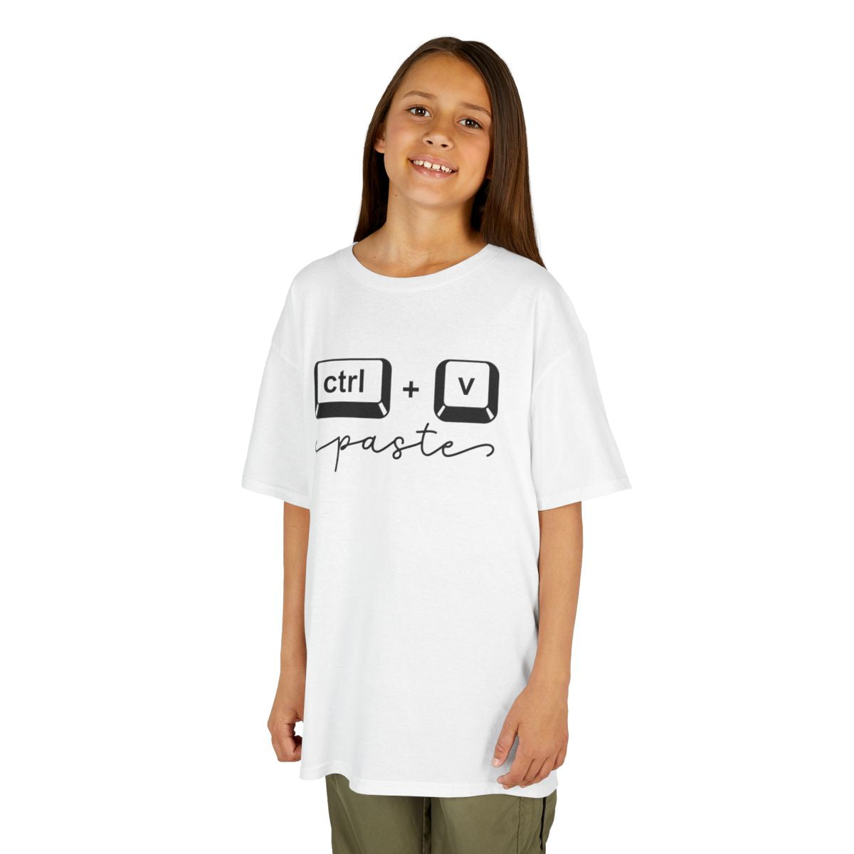 CTRL + V Youth Tee – The Paste to Dad’s Copy (Matching Family Shirts!)