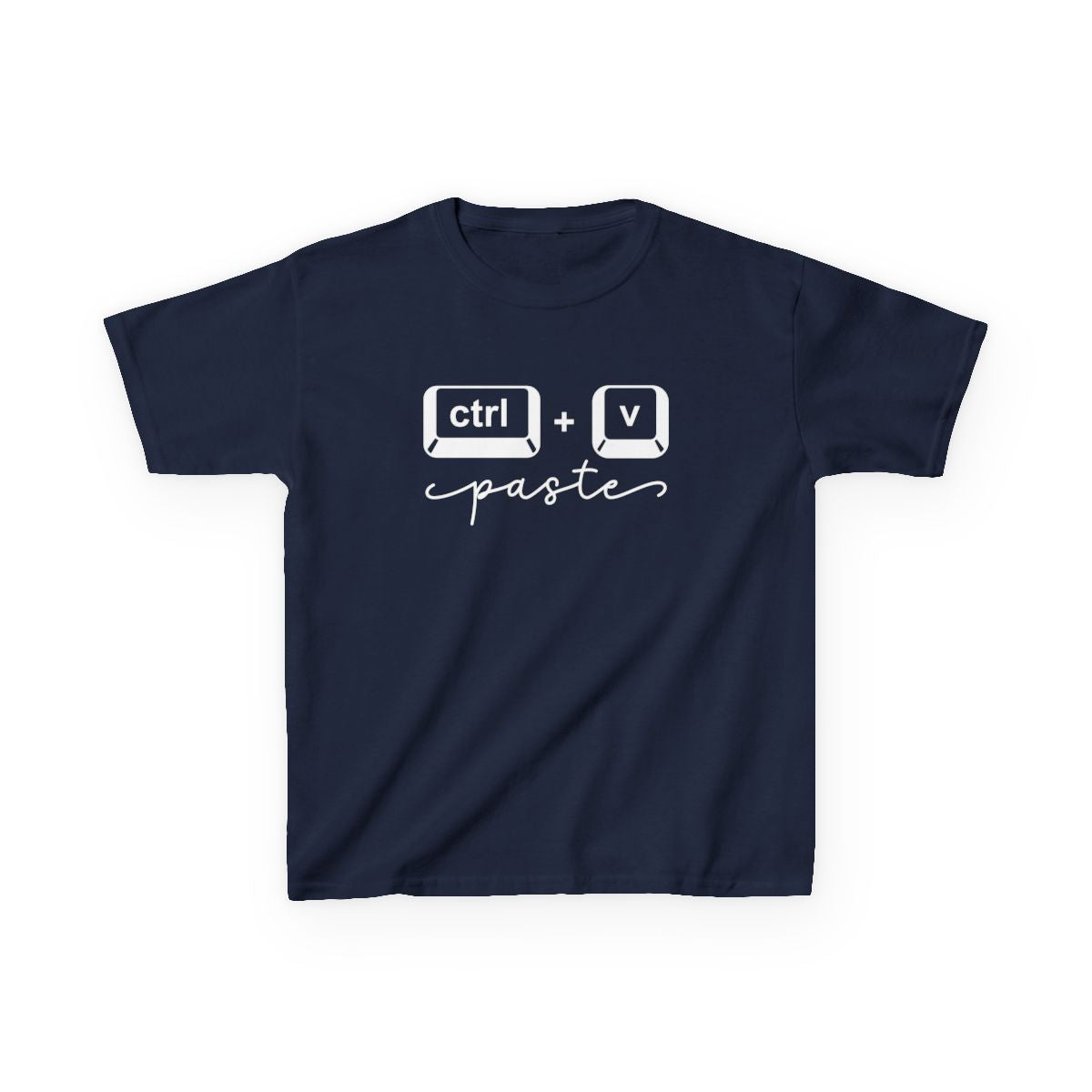 CTRL + V Youth Tee – The Paste to Dad’s Copy (Matching Family Shirts!)