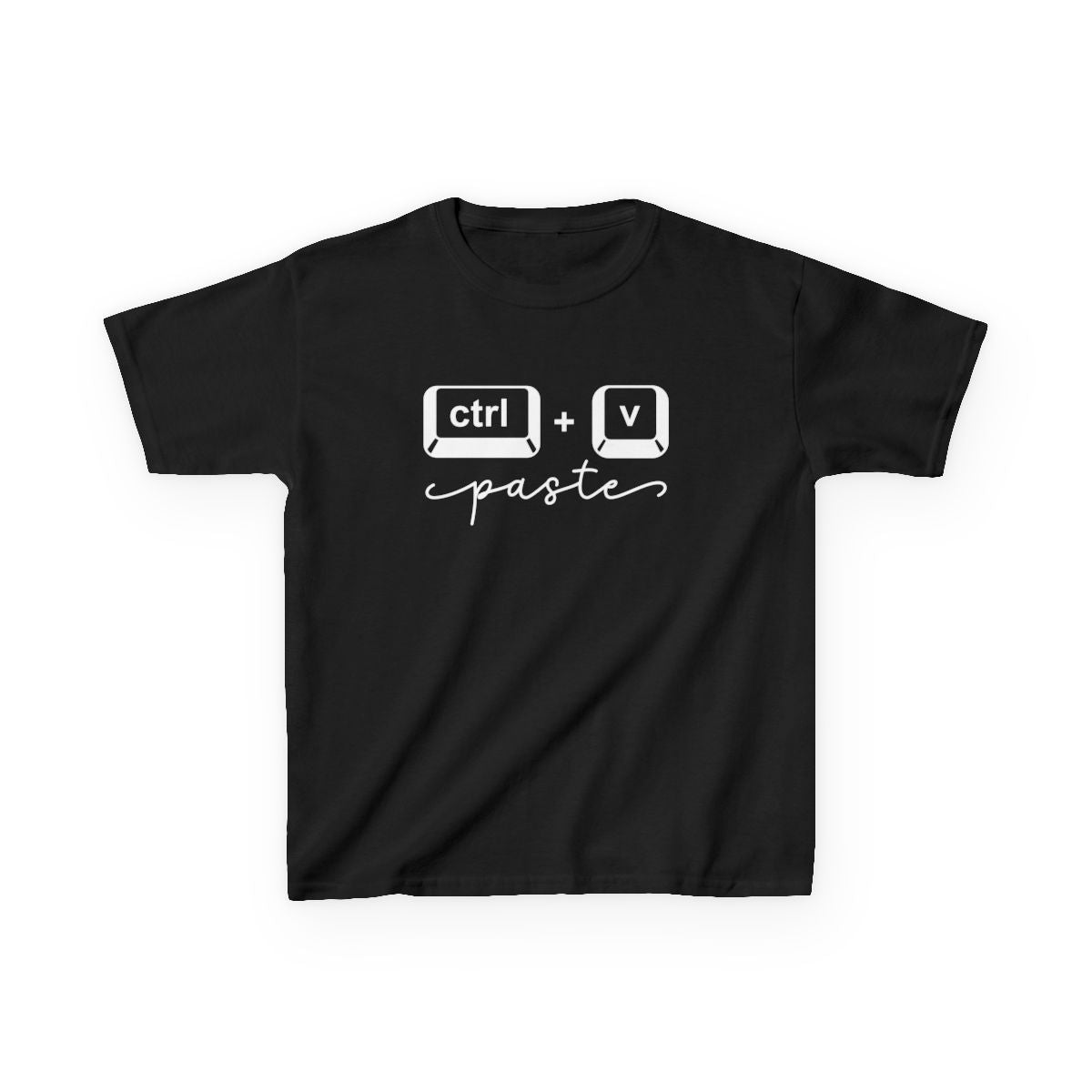 CTRL + V Youth Tee – The Paste to Dad’s Copy (Matching Family Shirts!)