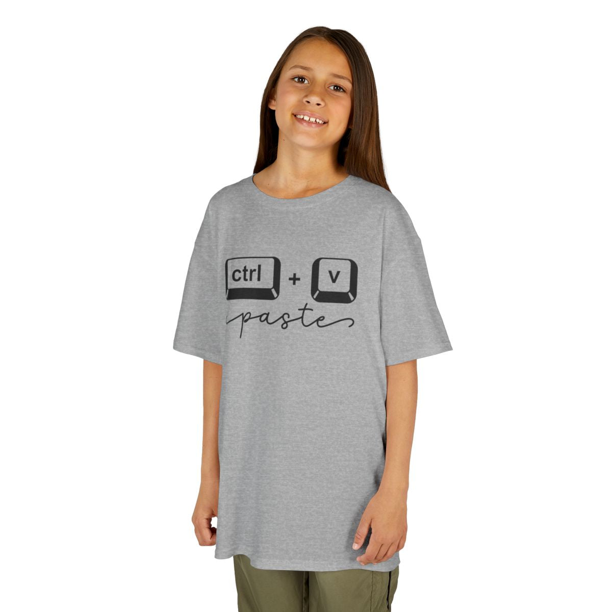 CTRL + V Youth Tee – The Paste to Dad’s Copy (Matching Family Shirts!)
