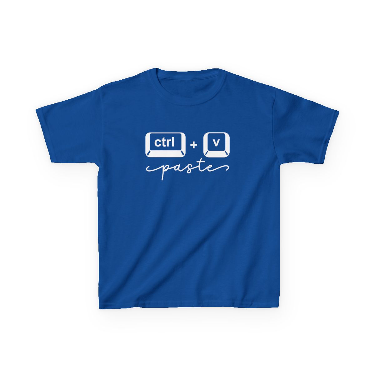 CTRL + V Youth Tee – The Paste to Dad’s Copy (Matching Family Shirts!)