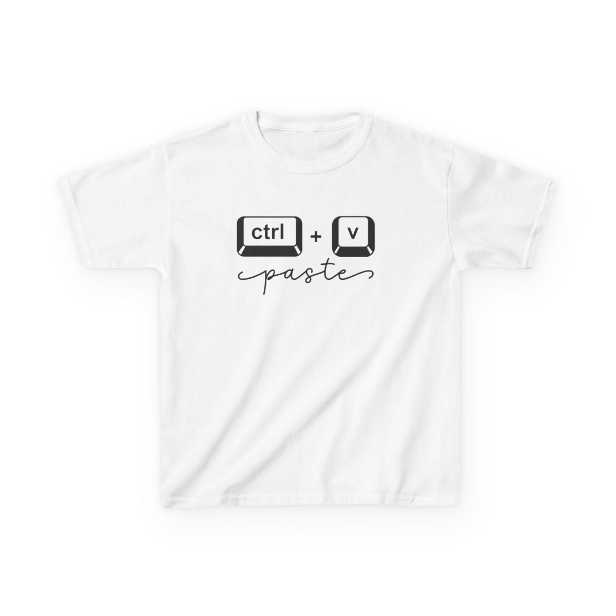 CTRL + V Youth Tee – The Paste to Dad’s Copy (Matching Family Shirts!)