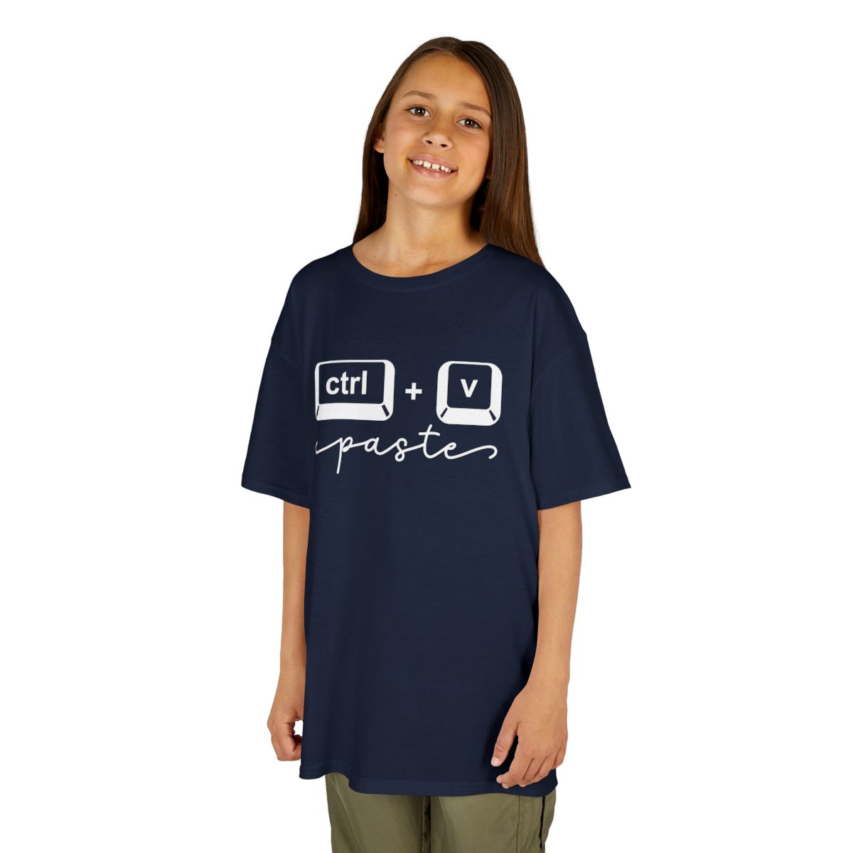 CTRL + V Youth Tee – The Paste to Dad’s Copy (Matching Family Shirts!)