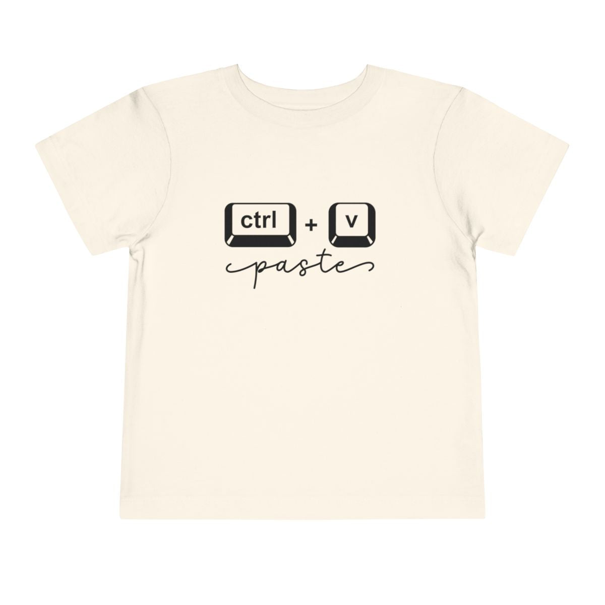 CTRL + V Toddler Tee – The Paste to Dad’s Copy (Matching Family Shirts!)