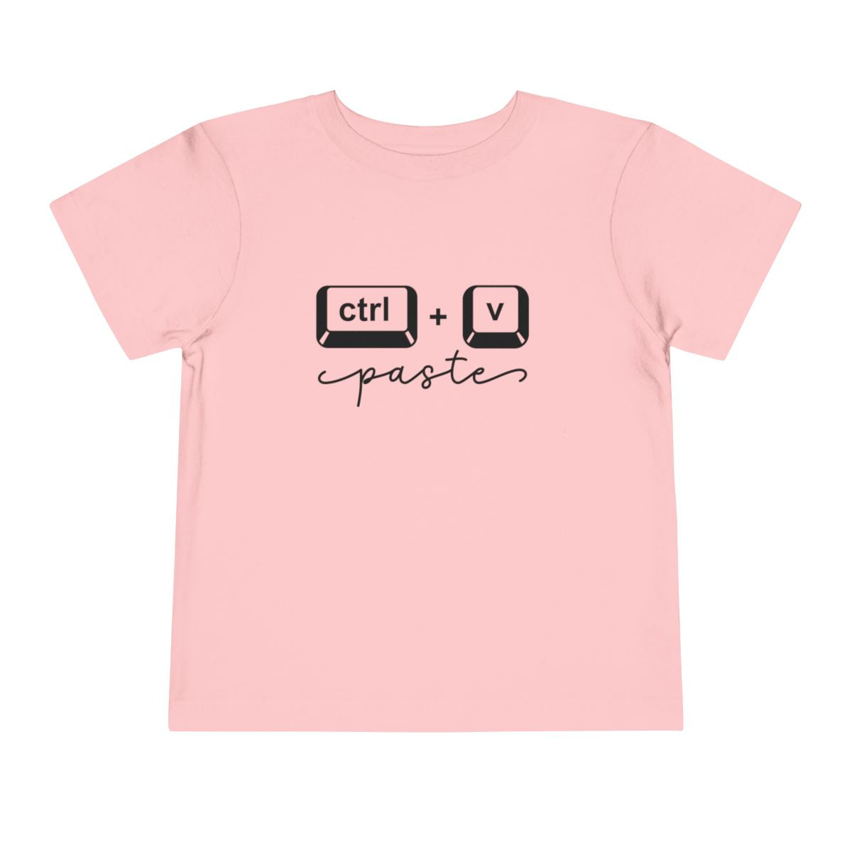CTRL + V Toddler Tee – The Paste to Dad’s Copy (Matching Family Shirts!)
