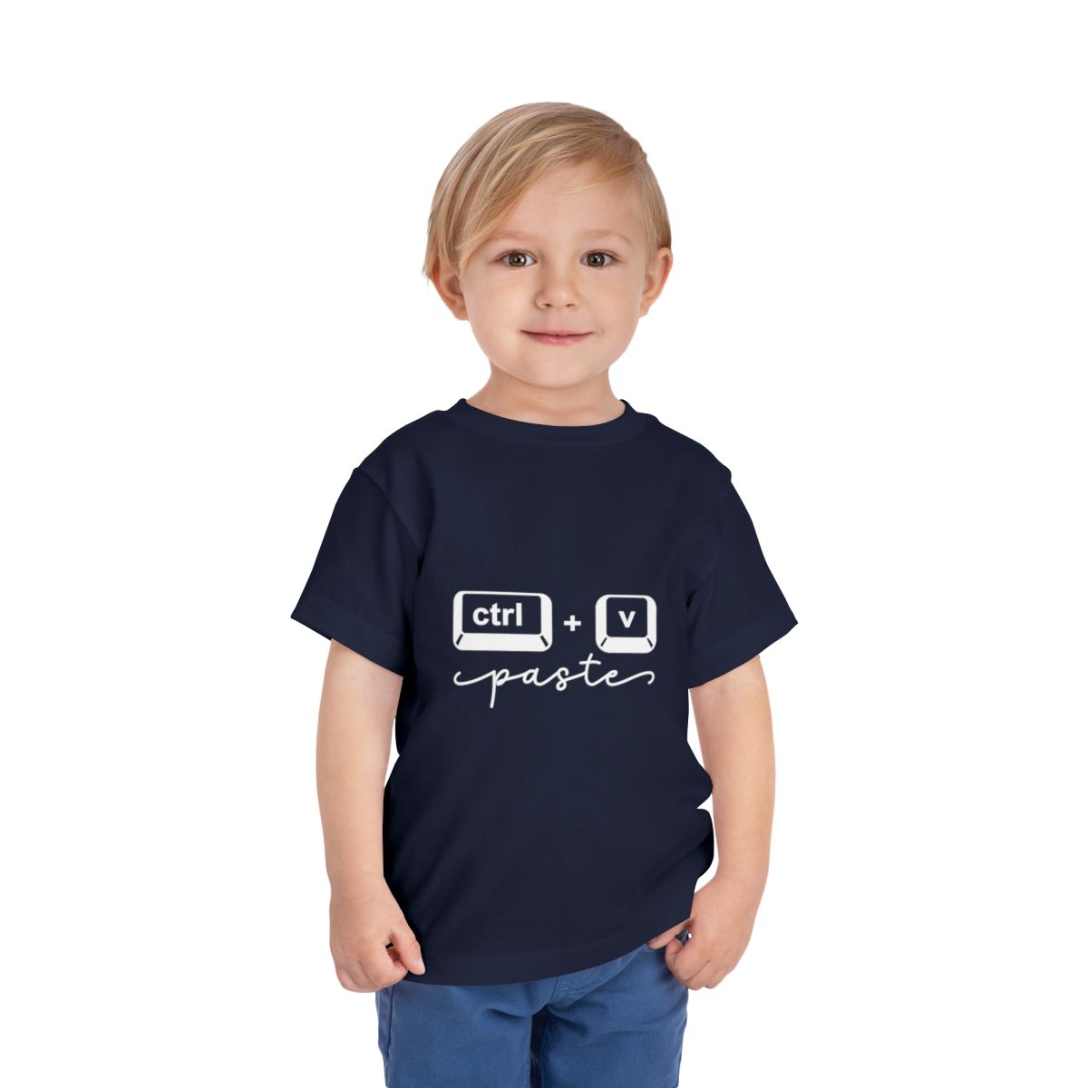 CTRL + V Toddler Tee – The Paste to Dad’s Copy (Matching Family Shirts!)