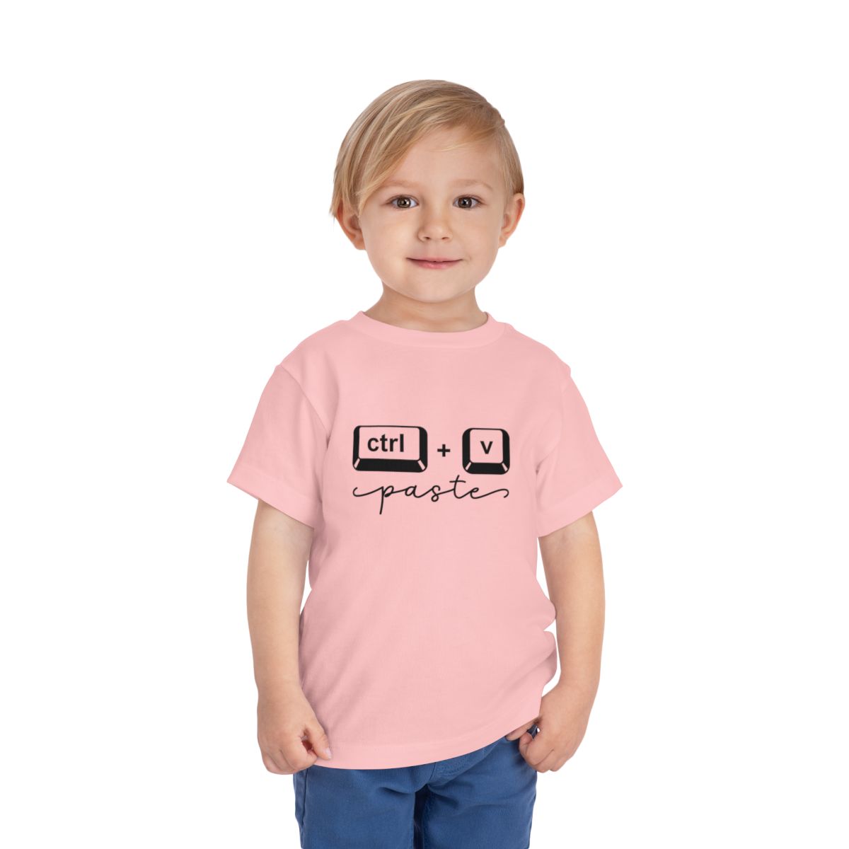 CTRL + V Toddler Tee – The Paste to Dad’s Copy (Matching Family Shirts!)