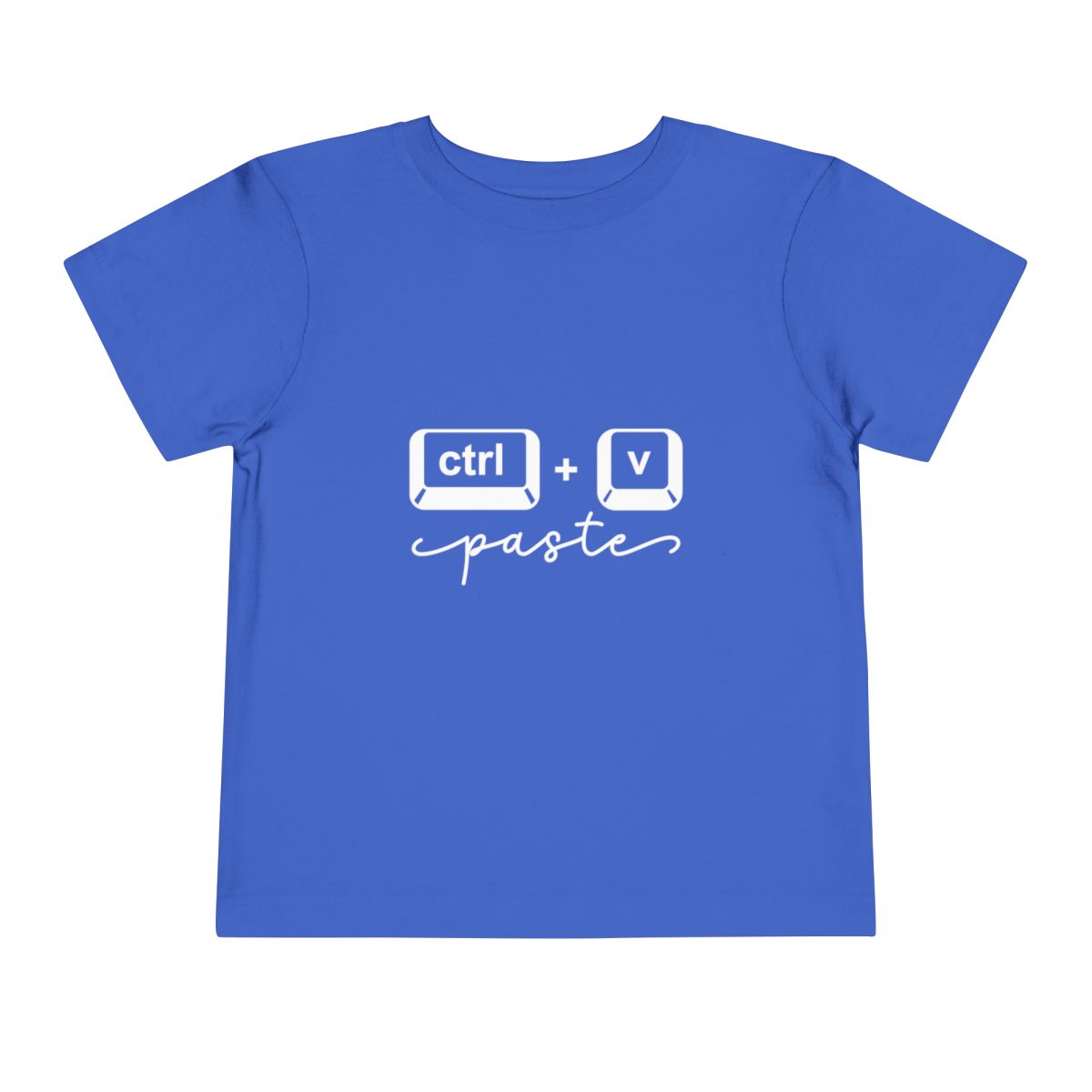 CTRL + V Toddler Tee – The Paste to Dad’s Copy (Matching Family Shirts!)
