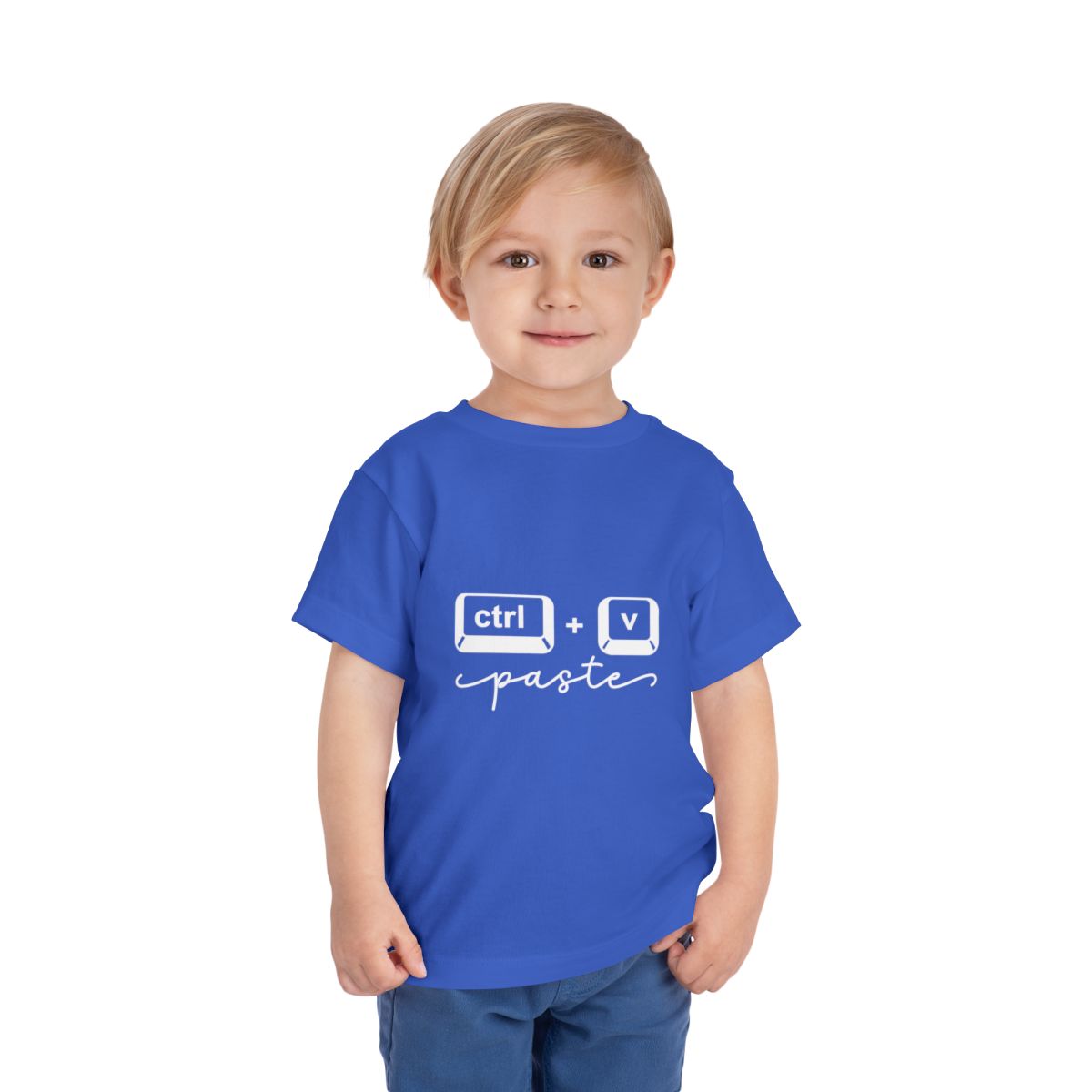 CTRL + V Toddler Tee – The Paste to Dad’s Copy (Matching Family Shirts!)