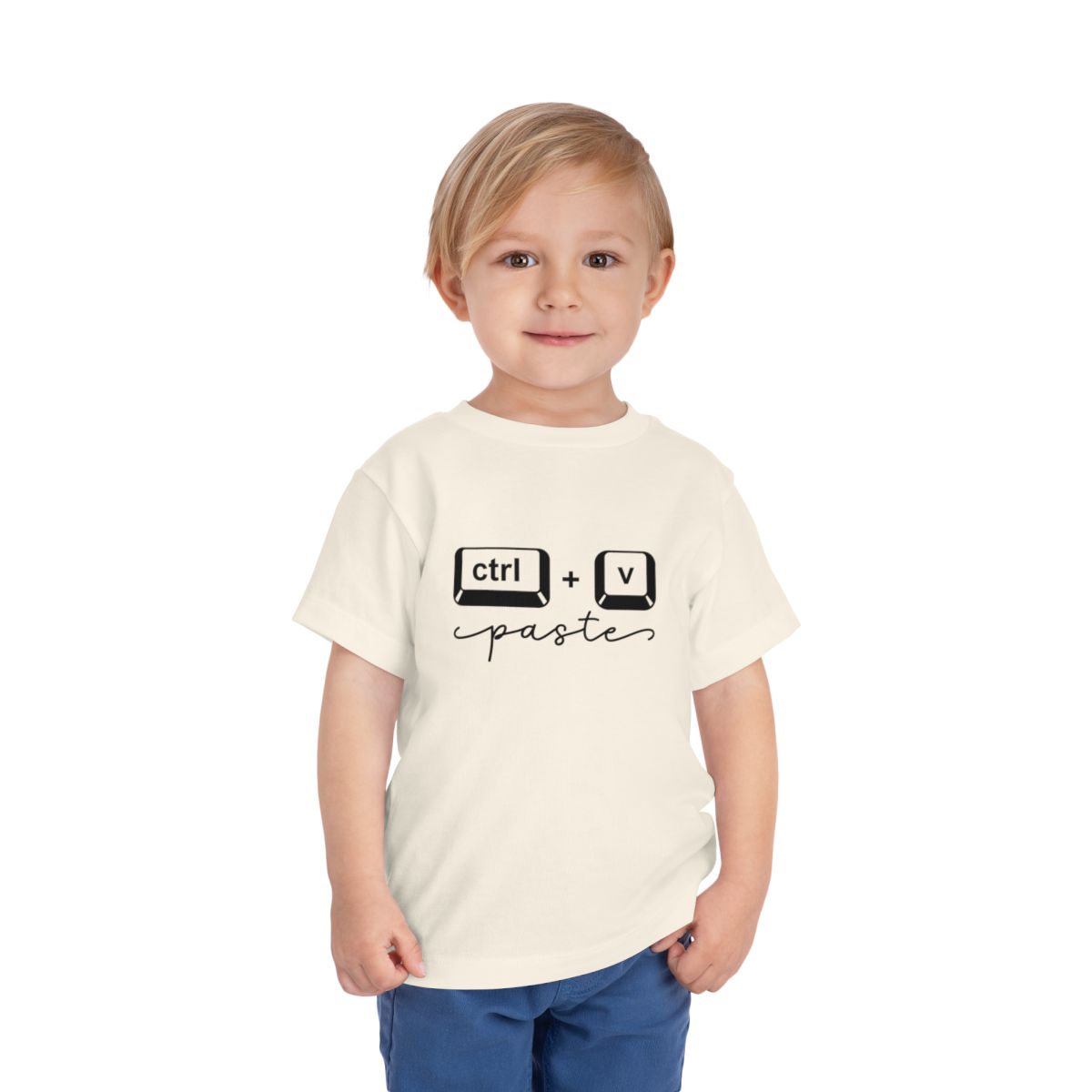 CTRL + V Toddler Tee – The Paste to Dad’s Copy (Matching Family Shirts!)