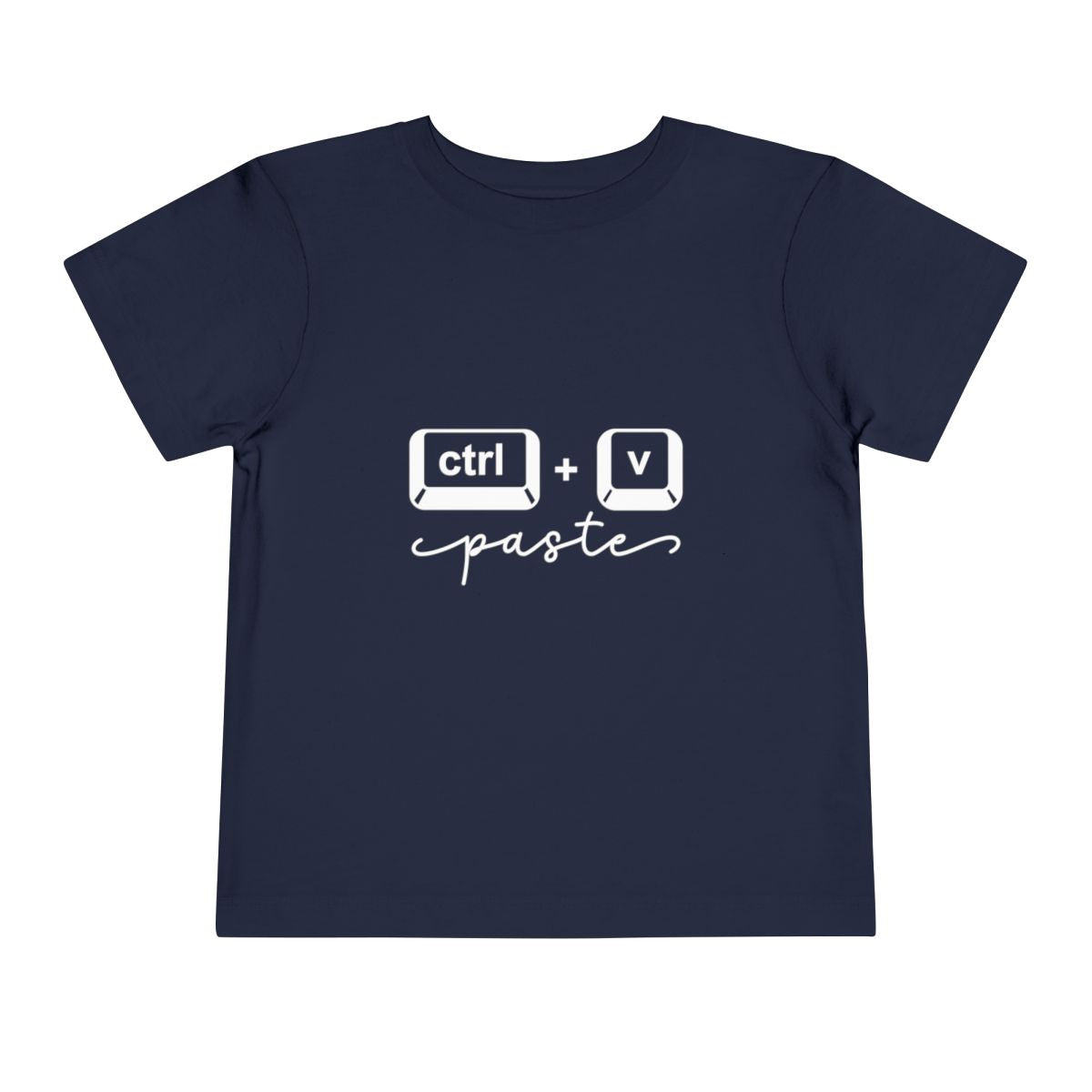 CTRL + V Toddler Tee – The Paste to Dad’s Copy (Matching Family Shirts!)