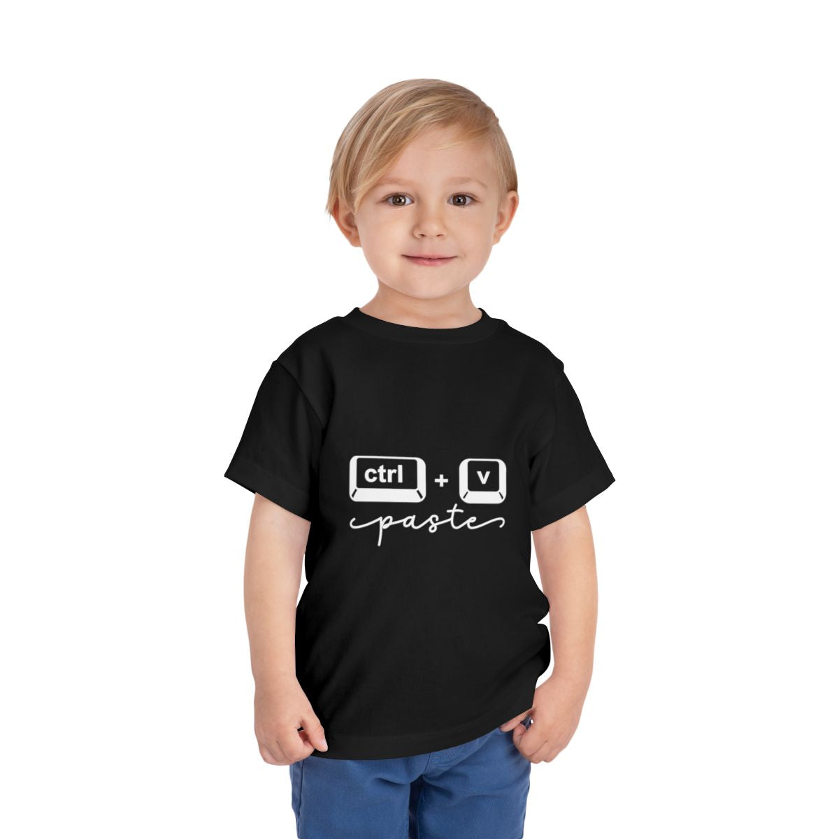 CTRL + V Toddler Tee – The Paste to Dad’s Copy (Matching Family Shirts!)