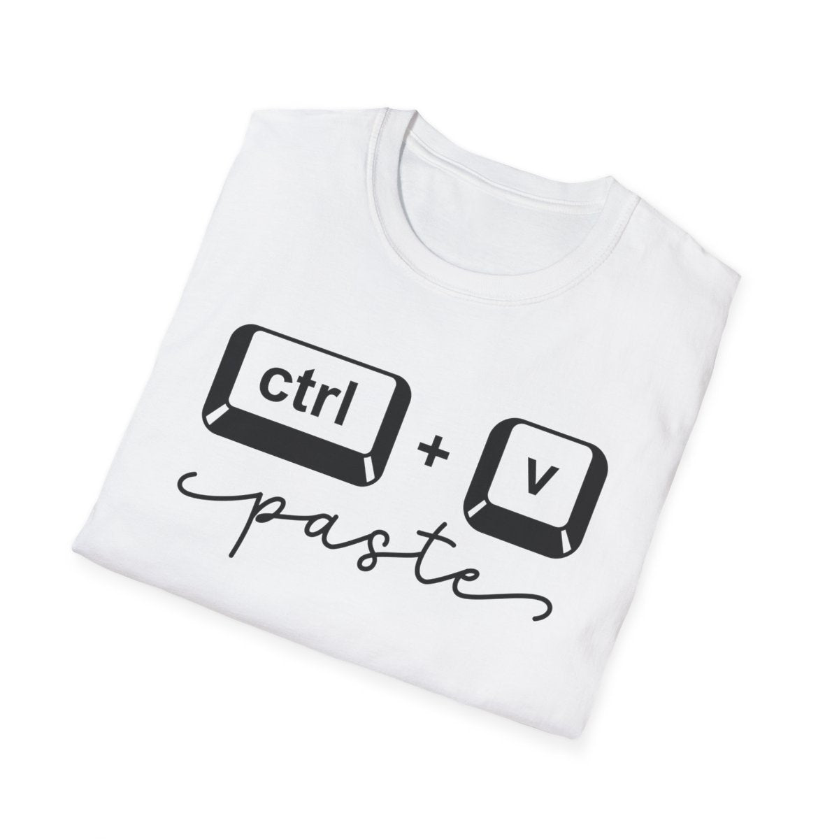 CTRL + V Adult Tee – The Paste to Dad’s Copy (Matching Family Shirts!)