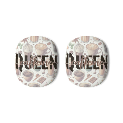 Caffeine Queen AirPods Max Covers – Premium Polycarbonate Protective Case | Gloss or Matte Finish