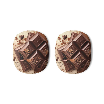 AirPods Max Covers – Cacao Noir Heart Splash Luxury Design