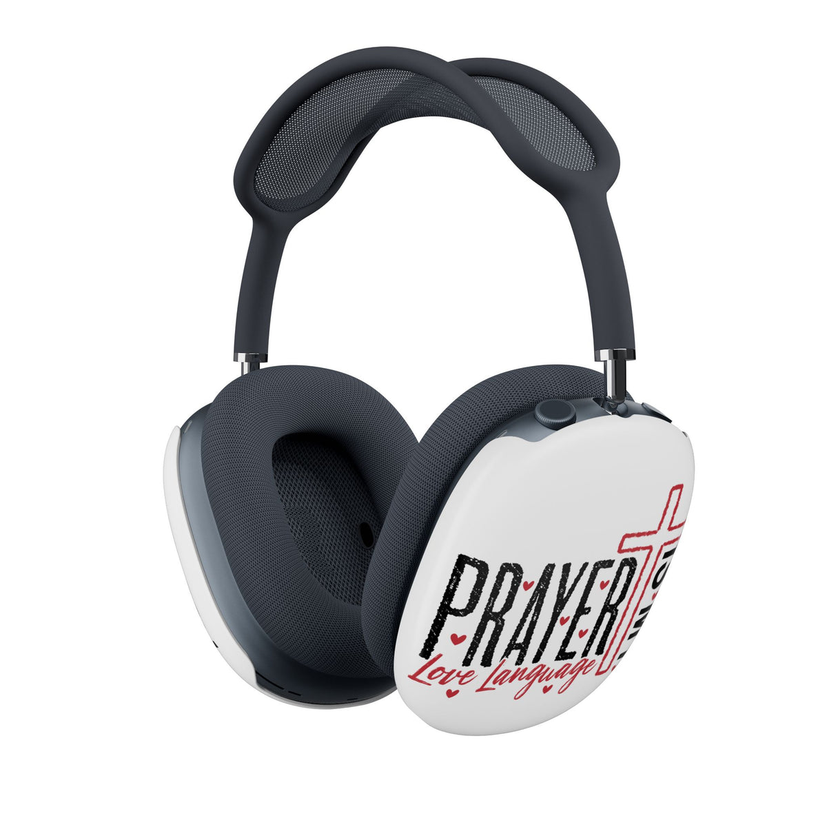 Prayer Is My Love Language – AirPods Max Cover | Premium Polycarbonate Protective Case | Gloss or Matte