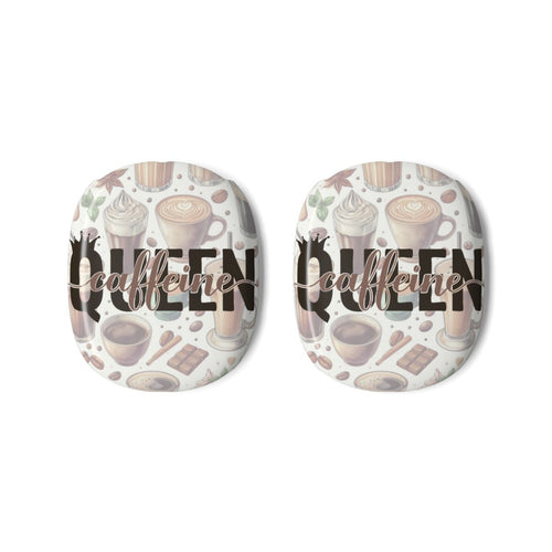 Caffeine Queen AirPods Max Covers – Premium Polycarbonate Protective Case | Gloss or Matte Finish