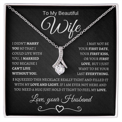 To My Beautiful WIfe | Alluring Beauty Necklace | BWS
