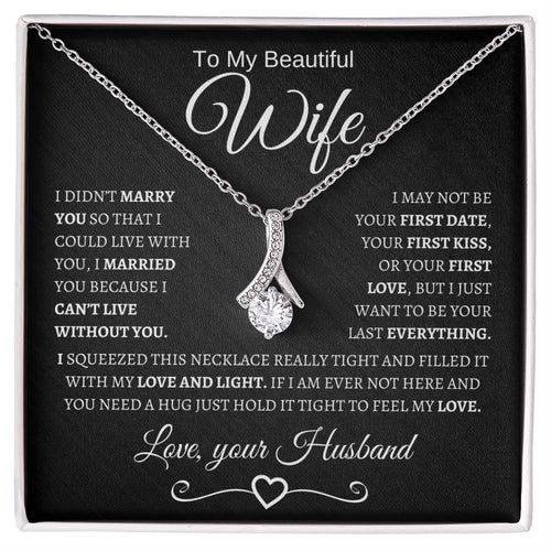 To My Beautiful WIfe | Alluring Beauty Necklace | BWS