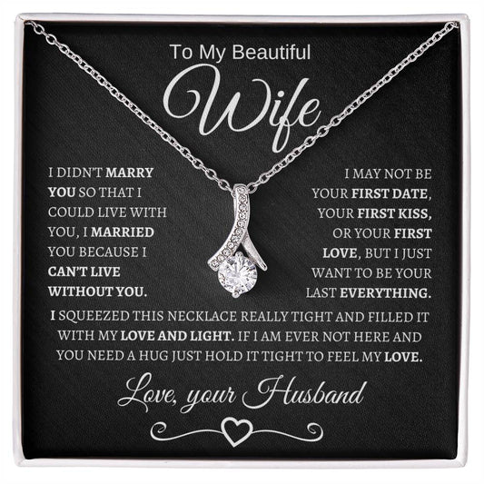 To My Beautiful WIfe | Alluring Beauty Necklace | BWS