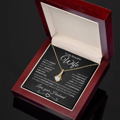 To My Beautiful WIfe | Alluring Beauty Necklace | BWS