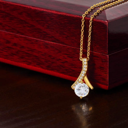 To My Beautiful Wife | Alluring Beauty Necklace | BG