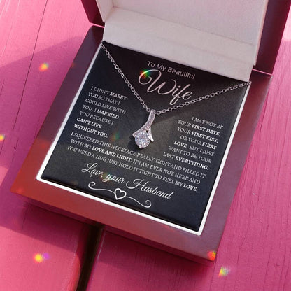 To My Beautiful WIfe | Alluring Beauty Necklace | BWS