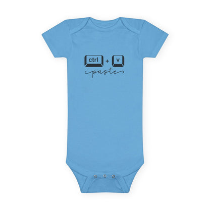 CTRL + V Baby Onesie® – The Paste to Dad’s Copy (Matching Family Outfit!)