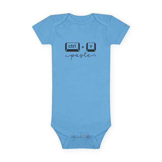 CTRL + V Baby Onesie® – The Paste to Dad’s Copy (Matching Family Outfit!)
