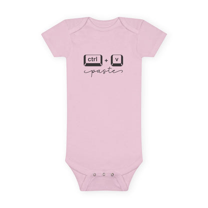 CTRL + V Baby Onesie® – The Paste to Dad’s Copy (Matching Family Outfit!)