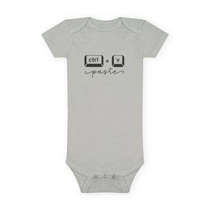 CTRL + V Baby Onesie® – The Paste to Dad’s Copy (Matching Family Outfit!)