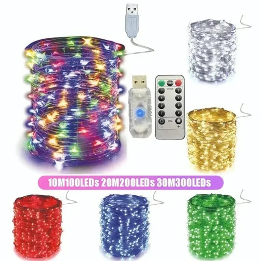 WarmGlow LED Fairy String Lights
